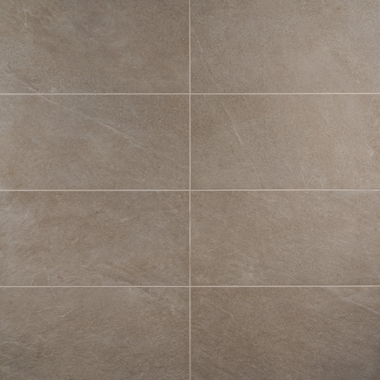Bond Tile Monolith 11.81 In. X 23.62 In. Matte Porcelain Floor And Wall